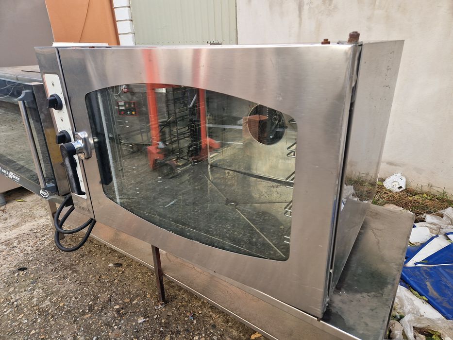 Cuptor convectie 5-10 tavi, meniu, rețete, abur ,spalare, Ration