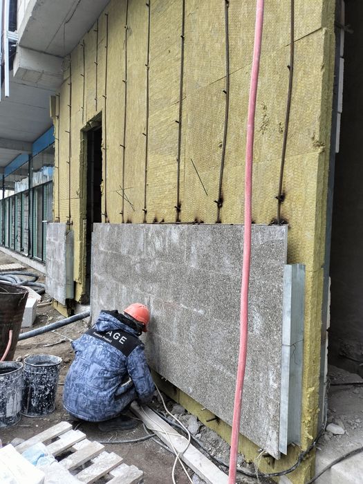 монтаж гранита, мрамора ,травертина