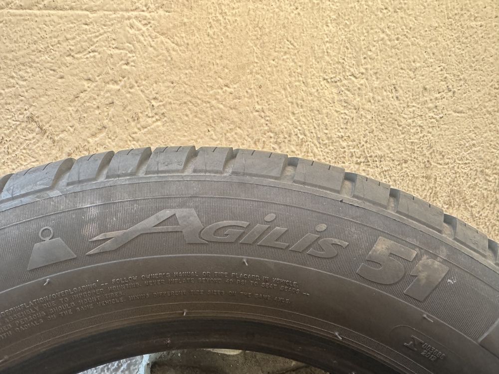 215 60 16C Mishelin Ajilis