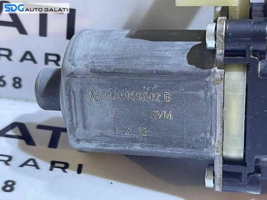Motoras Macara Electrica Usa Portiera Stanga Fata Skoda Octavia 3 2013 - 2021 Cod 5Q0959802B 0130822378