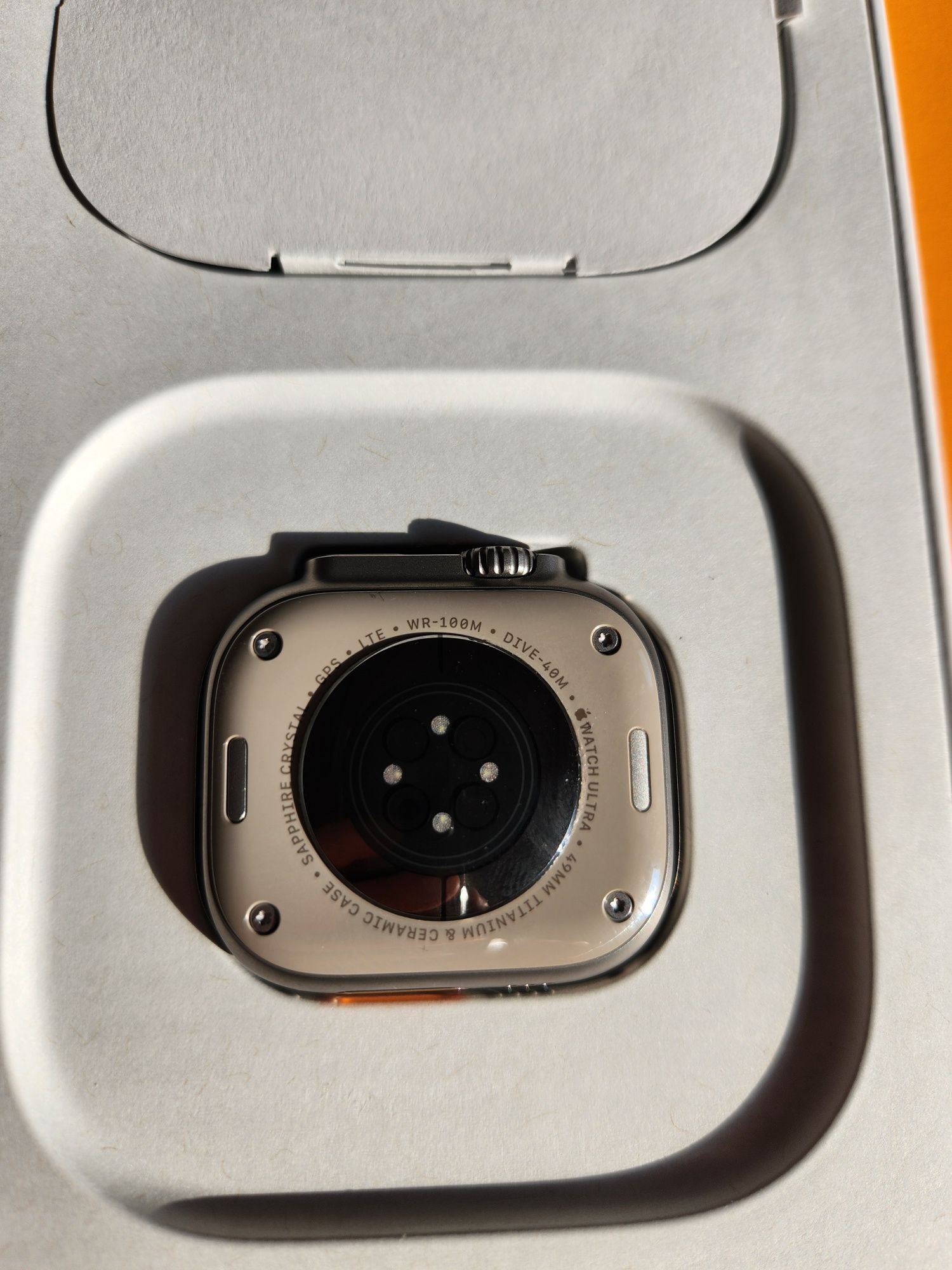 Apple Watch Ultra 49 mm Titanum Case Starlighte Alpine garantie ca nou