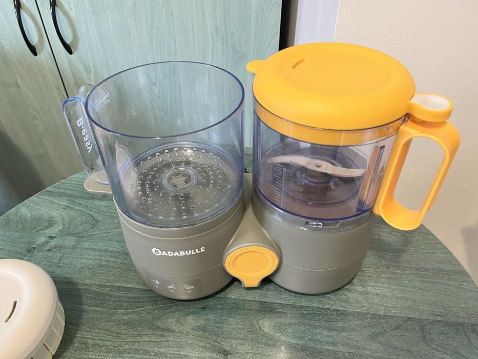 Robot pt. prepararea hranei bebelusului Badabulle-2in1(abur+blender)