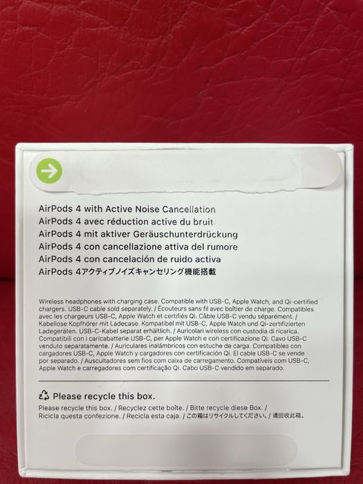 Слушалки Apple AirPods 4(ANC)