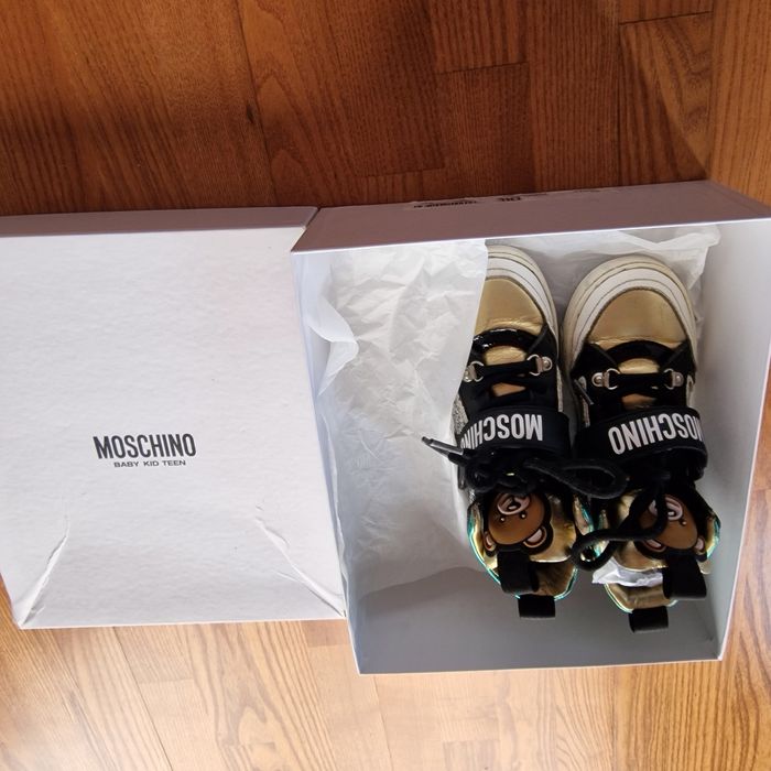 Ghete/Sneakers Junior Originale 100 %  Moschino Unisex