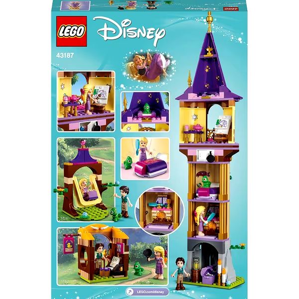 Lego Disney Rapunzel's Tower 43187, NOU