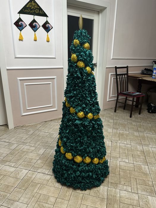 Елка , ручная работа