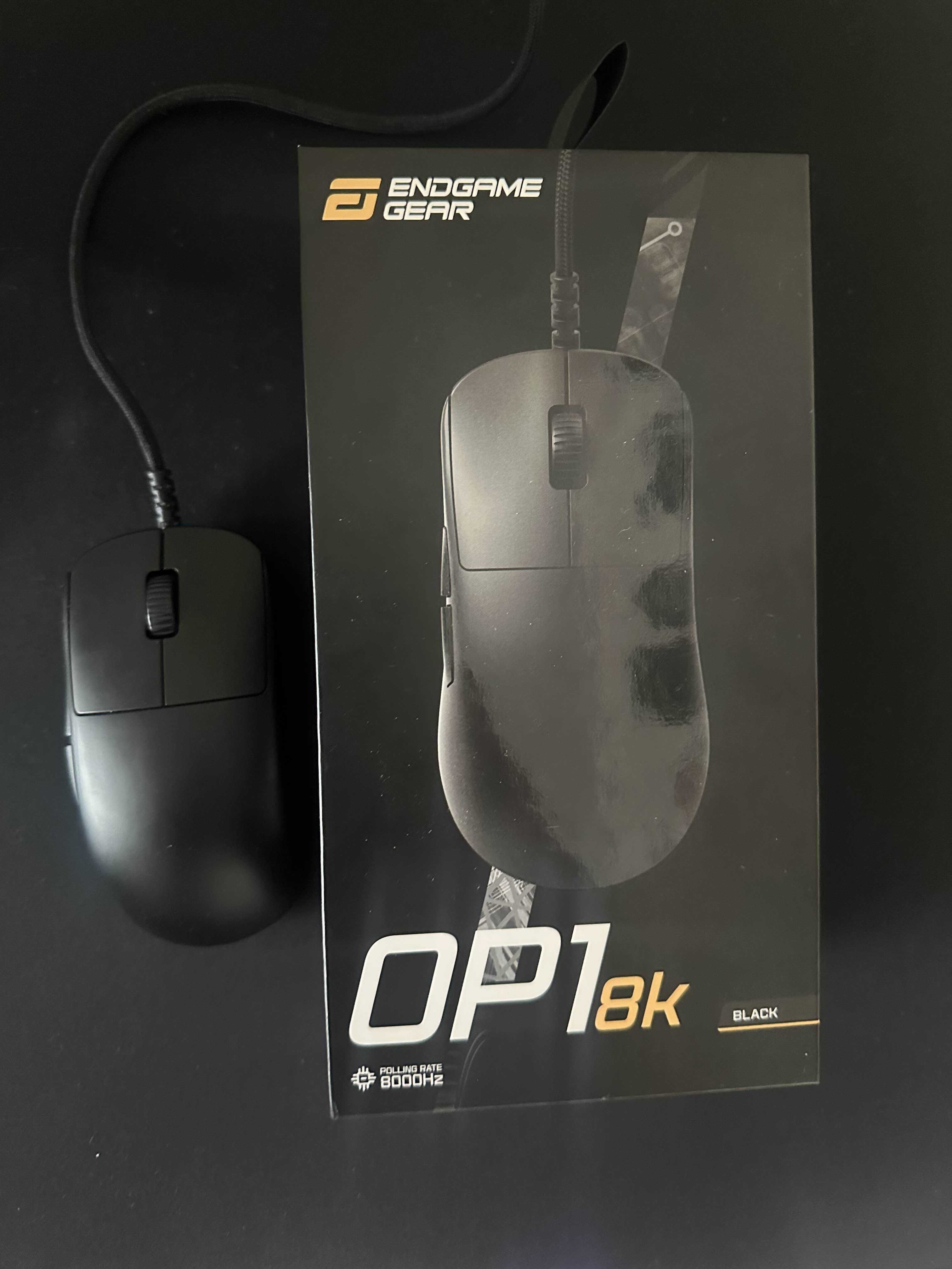 Геймърска Мишка Endgame Gear OP1 8k + Подарък Endgame Gear Бънджи