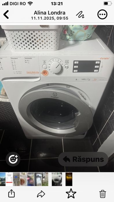 De vinzare masina de spalat rufe cu uscator