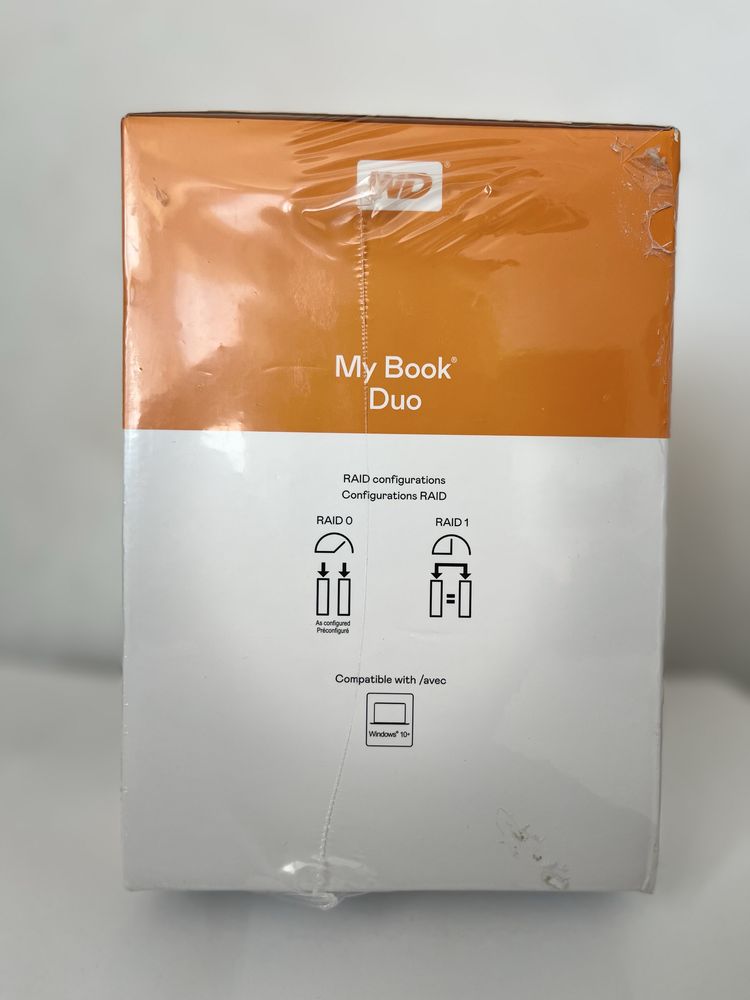 My book duo WD хард диск 44тб