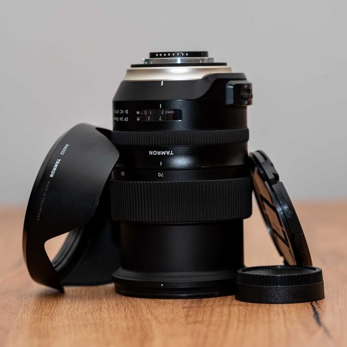 Обектив Tamron SP 24-70mm f/2.8 G2 за Nikon (идеален и за Z + FTZ)