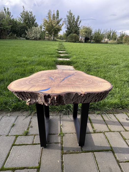 Masa cafea lemn de nuc