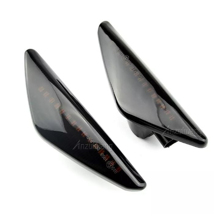 Semnalizari dinamice lampa aripa led negre Bmw X3 X5 X6 F25 E70 E71