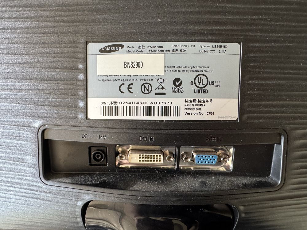 Monitor samsung.