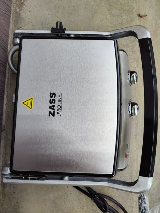 Grill electric Zass Grill & Panini Chef ZPG 02,nou.