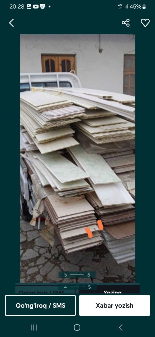 Salafan maklatura plastik plastmasa olamiz