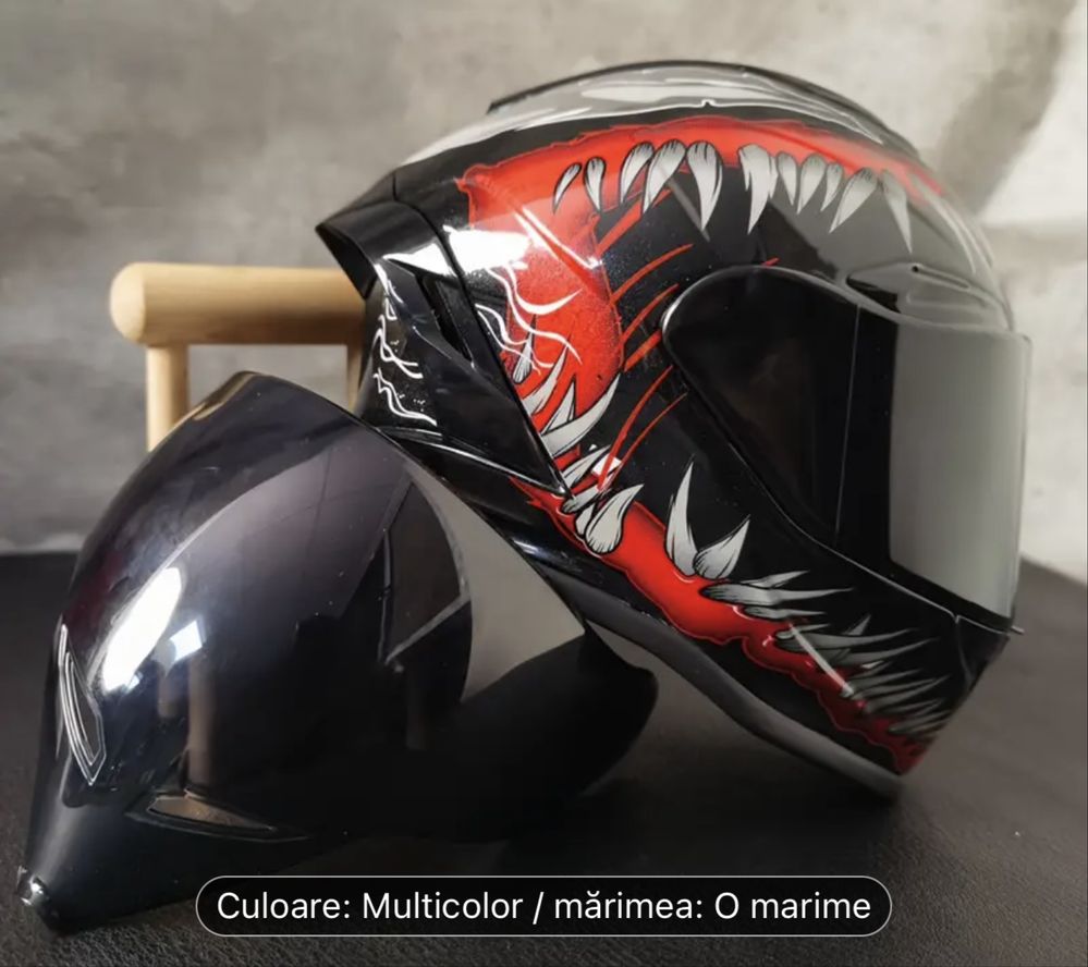 Casca moto animale talie mica