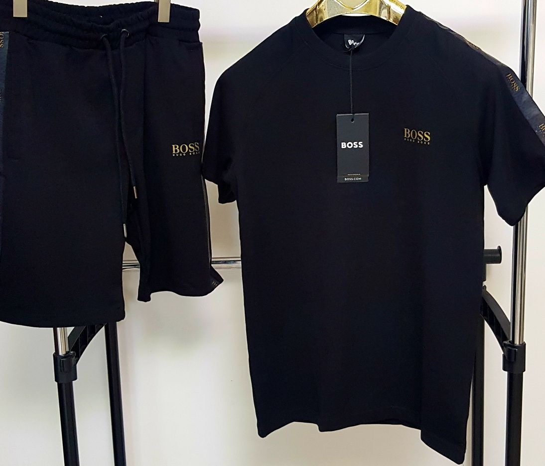 Compleu Hugo Boss ALB/NEGRU Calitate premium