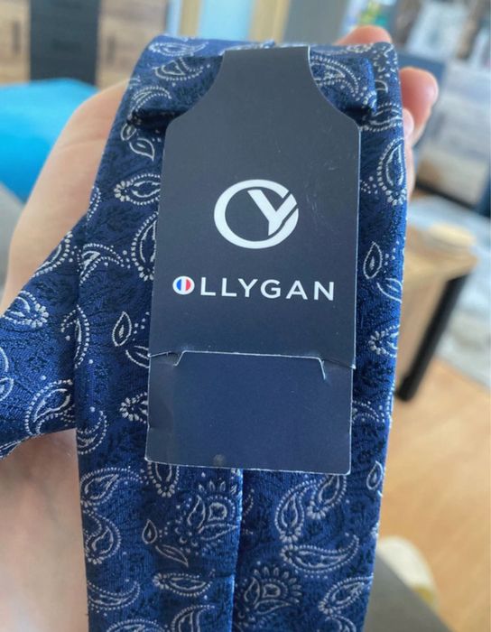 Cravata Ollygan noua cu eticheta albastra