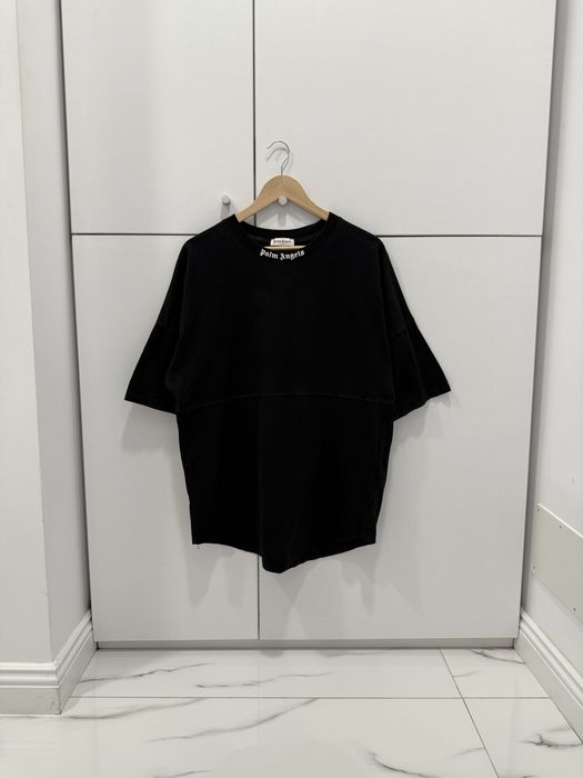 Palm Angels Men’s T-Shirt Oversized Black Size XL