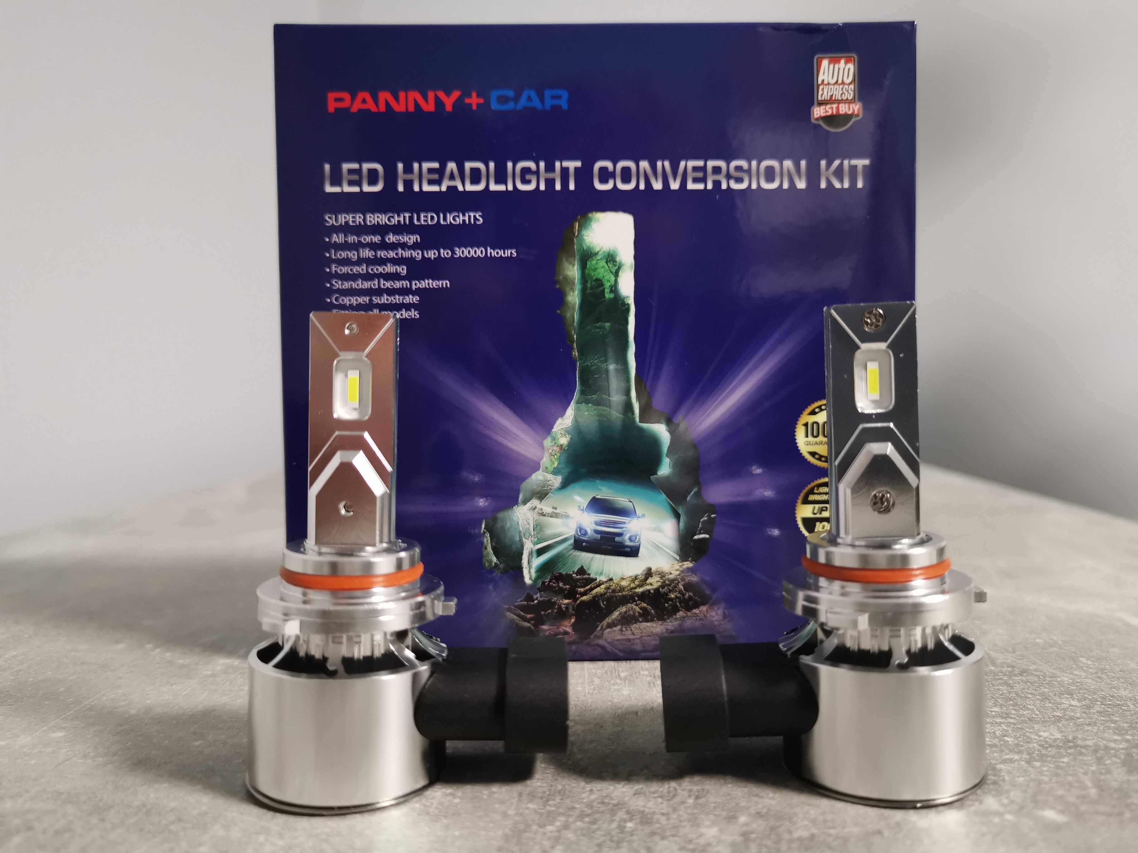 LED крушки за фарове, H1 H7 H4 HB3 HB4  Н15  9-32V 44W 4000LM 6500K