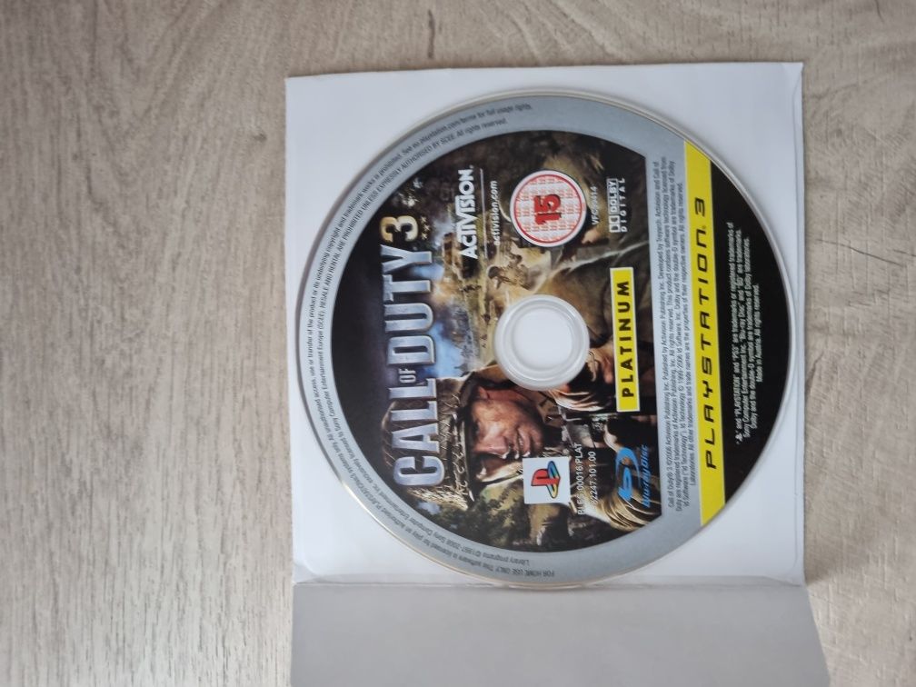 Оригинален диск Call Of Duty 3 за Playstation 3