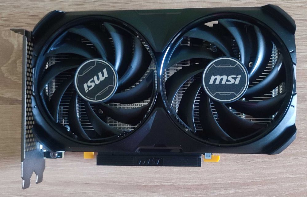 Видео карта  MSI GeForce RTX 4060 VENTUS 2X BLACK 8G OC