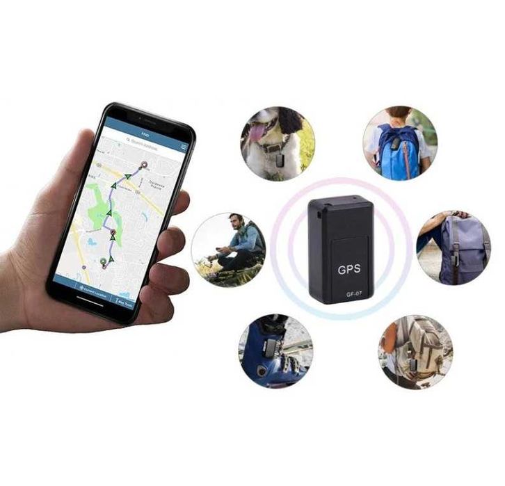Mini Localizator GPS GF07 cu magnet, compatibil Smartphone