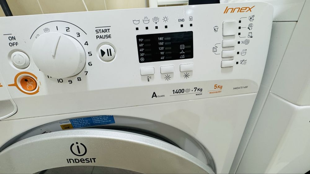 Masina de spalat cu uscator Indesit 7kg/5kg uscare