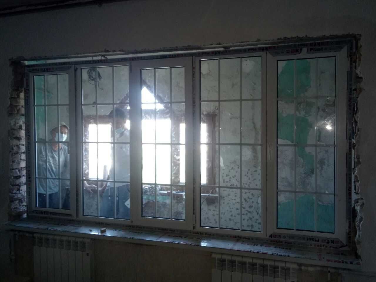Пластиковые окна, двери, балконы, витражи, панорамное окно, портал