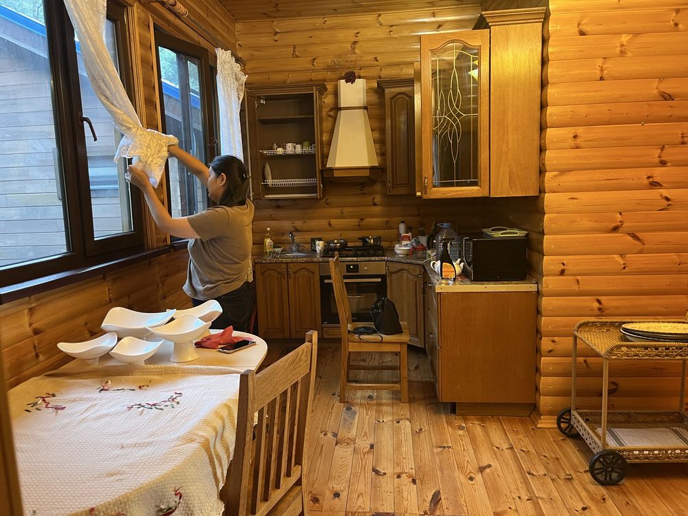 Дом в горах с баней
