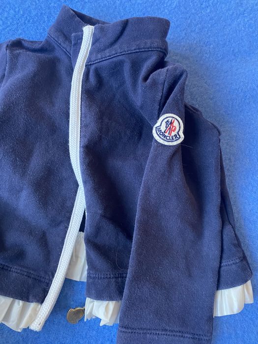 Бебешки суитшърт (жилетка) Moncler размер 76