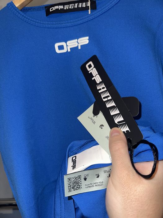 Tricou Off White Azure