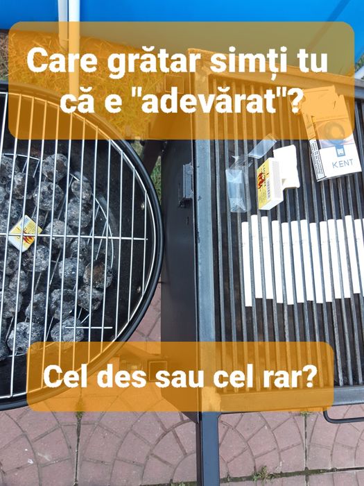 Grătar cum n-ai crezut că există! Grătar de Treabă cu grill și plită!