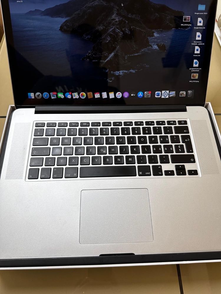 Laptop Apple Macbook Pro retina I7 15. 2.3Ghz mid 2014 8 gb 256 gb