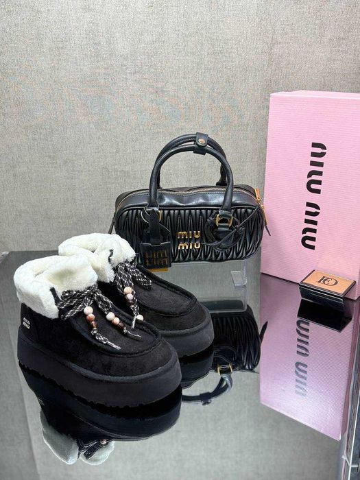 Ghete dama cu geanta miu