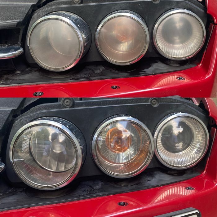 Полиране на фарове / пастиране на фарове