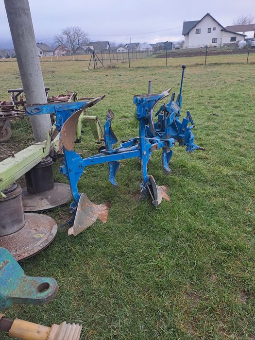 Plug doua brazdare reversibil manual