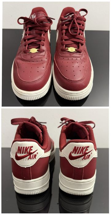 NIKE Air Force 1 (38 24cm unisex) Noi Originali piele incaltaminte
