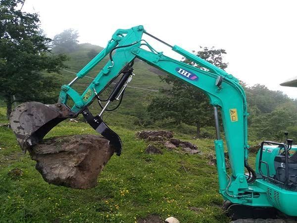 Gheara hidraulica cupa pentru miniexcavatoare 1.5 - 2.5 tone