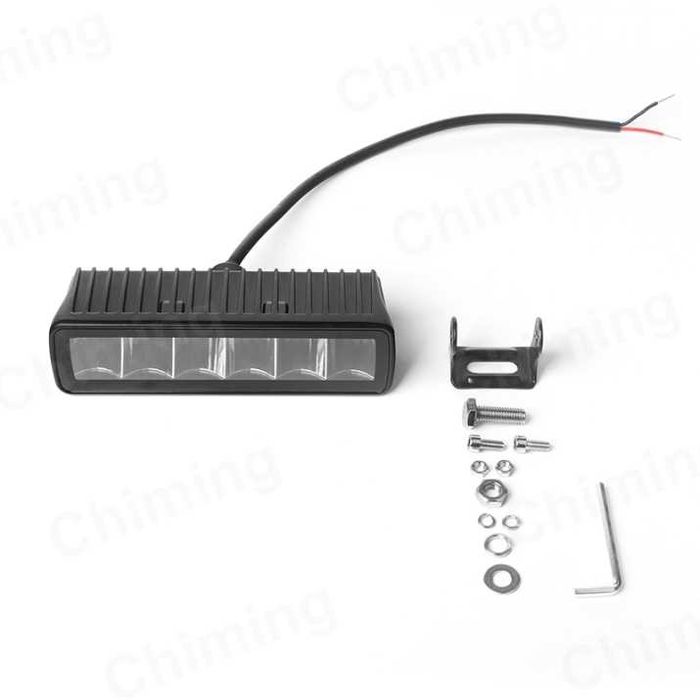 ТОП ОБЯВА Стойка за номер Ролбар с халогени фарове в комплект 2 броя