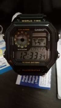 Ceas Casio Clasic AE-1200 Baterie-10Ani schimb cu G-Shock B5600MG