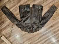 Geaca piele tip biker