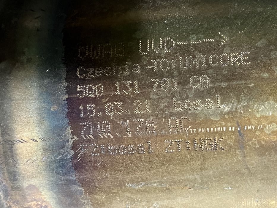 Filtru de particule / DPF / Catalizator VW Seat Skoda Audi