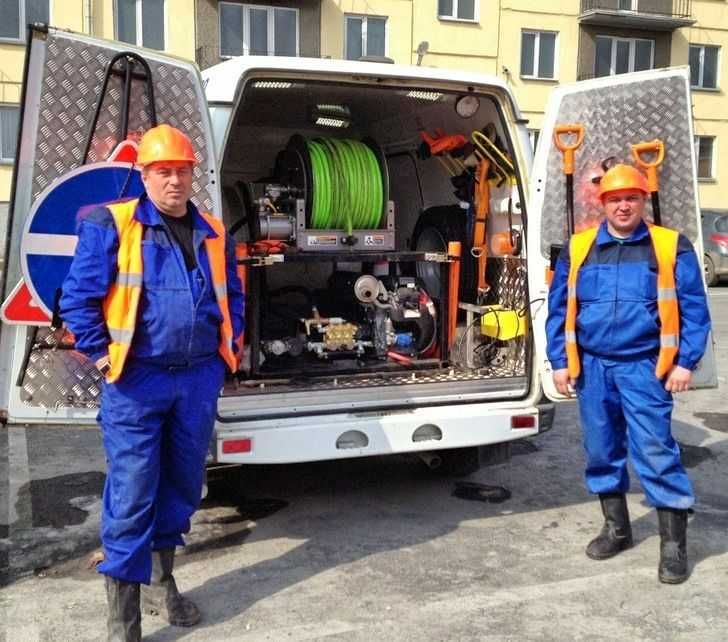 Сантехник чистка труб 24/7 прочистка труб канализации