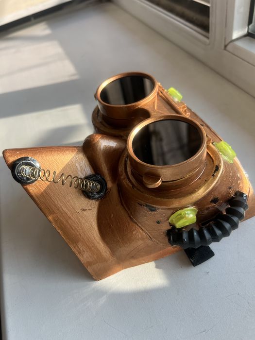 Продам карнавальную стимпанк маску ручной работы