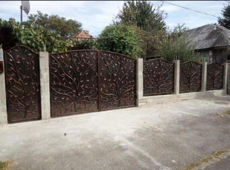 Gard din fier forjat