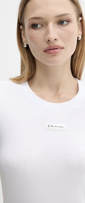 Оригинална тениска Armani Exchange  от памук в три цвята