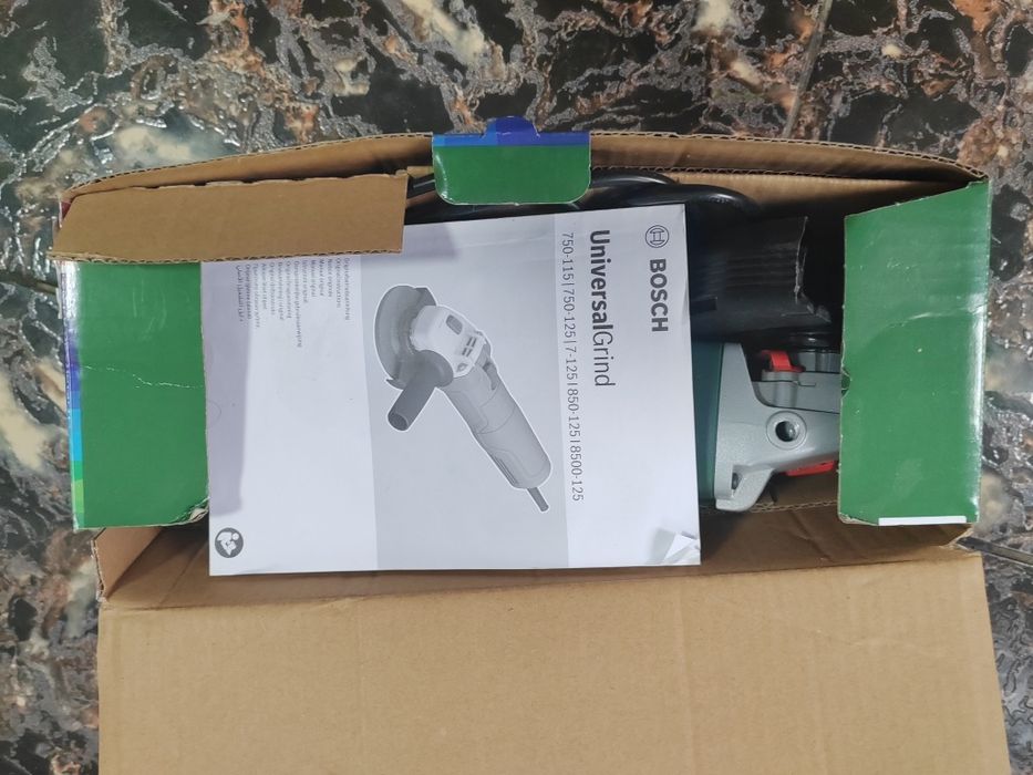 Doar azi 180lei! Polizor unghiular Bosch, 750w, nou, garantie 3 ani. 2