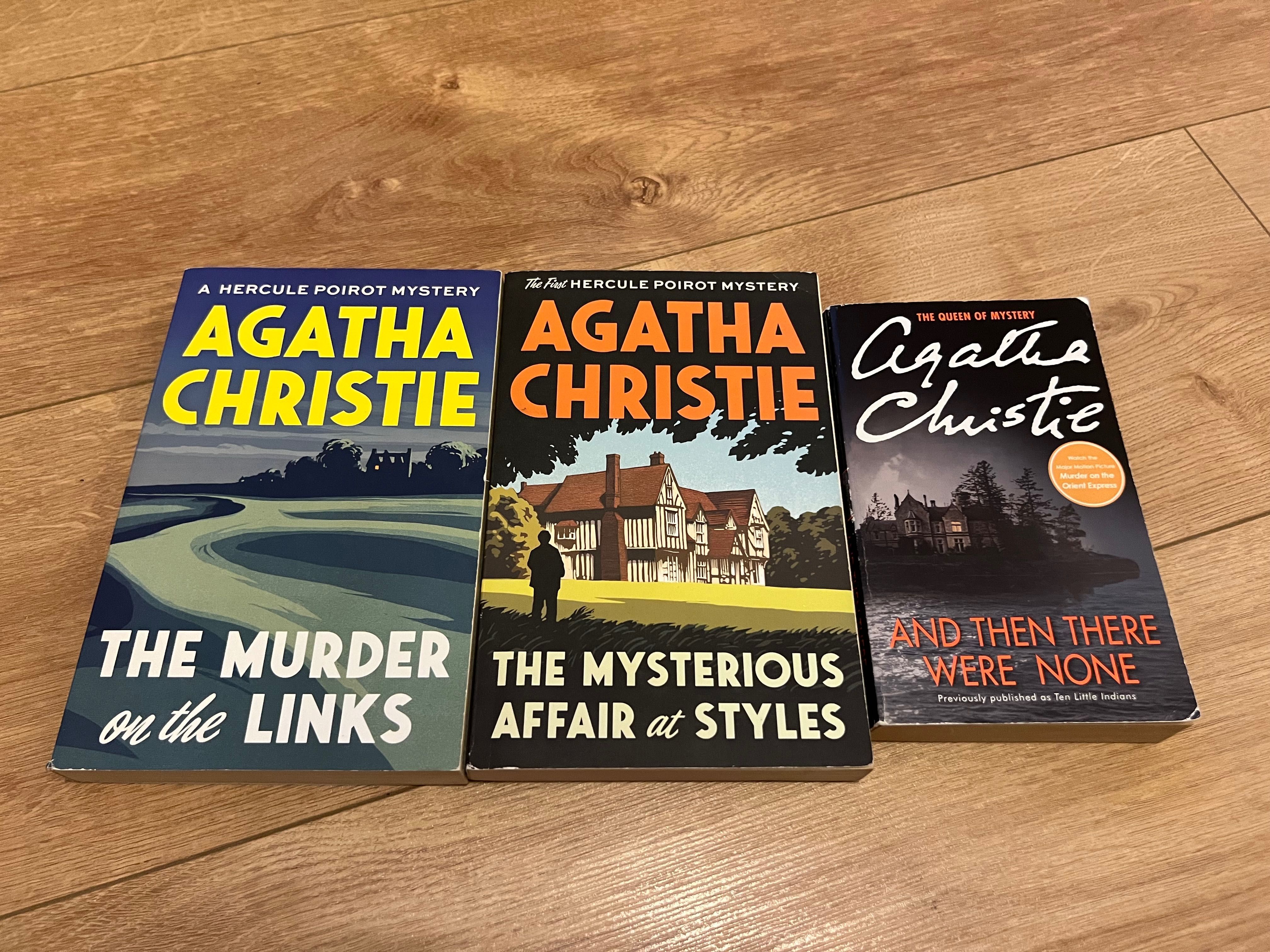 Set 3 cărți Agatha Christie