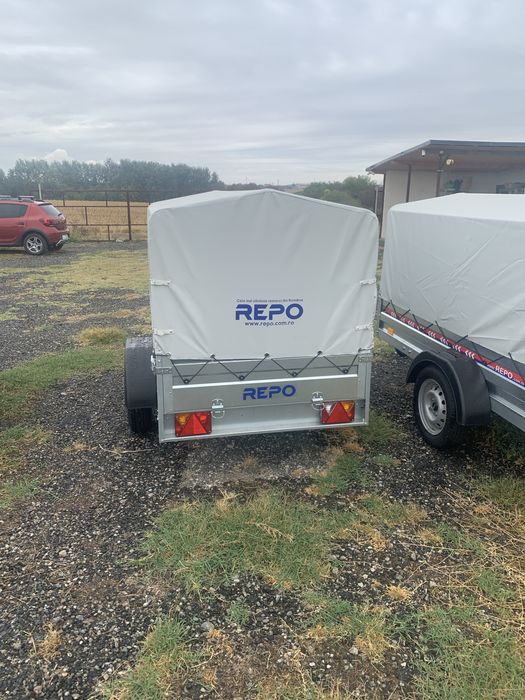 Remorca 750 kg Valahia Zefir Eco 210x115x115 cm cu Sasiu Ranforsat